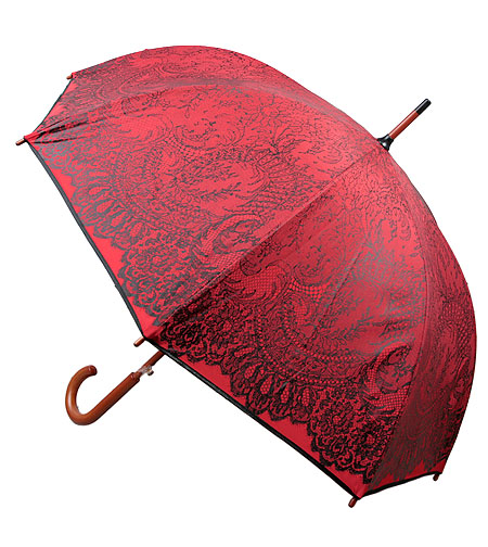 DENTELLE, зонт-трость, цвет красный Серия: Chic&Choc инфо 11621a.