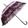 Зонт-трость "Chantal Thomass" от солнца, цвет: сиреневый, черный Артикул: 490 CT Производитель: Франция инфо 683b.
