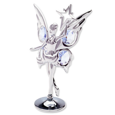 Миниатюра "Волшебная фея", цвет: серебристый, 9,5 см см Артикул: U0112-001-CBL Производитель: Китай инфо 5418b.
