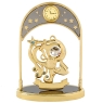 Сувенир с часами "Знак зодиака: Водолей", цвет: золотой ему завершенный и презентабельный вид инфо 10018b.