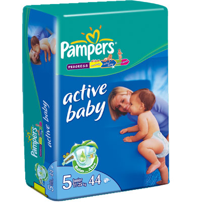 Подгузники "Pampers Active Baby", 11-25 кг, 44 шт 44 штуки Состав 44 подгузника инфо 13763b.