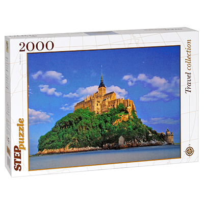 Франция Мон-Сен-Мишель Пазл, 2000 элементов Серия: Travel collection инфо 13898b.