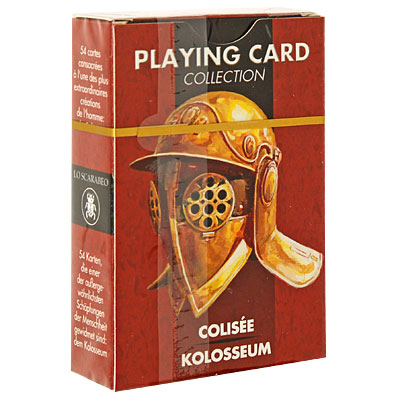 Коллекционные игральные карты "Колизей" Материал: картон Количество: 54 шт инфо 2293c.
