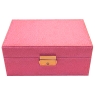 Шкатулка для ювелирных изделий, цвет: розовый Шкатулка Sunrise Group Holdings Limited 2009 г ; Упаковка: коробка инфо 2643c.
