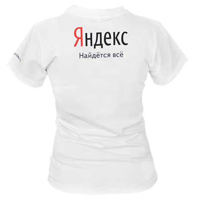 Футболка женская с логотипом "Яндекс", цвет белый Размер XS YT-WWRemXS белый Производитель: Россия Артикул: YT-WWRemXS инфо 8420c.