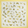Платок "Бабочки", цвет: желтый, 53 см х 53 см желтый Производитель: Италия Артикул: 5600939 инфо 8998c.