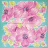 Платок "Сиреневые цветы", 90 см х 90 см см Артикул: 39016Л7 Производитель: Италия инфо 9008c.