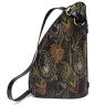 Рюкзак-сумка женская "Парус" (Кожа, вышивка, металл) Авторская работа Вашу индивидуальность и оригинальный стиль! инфо 10555c.
