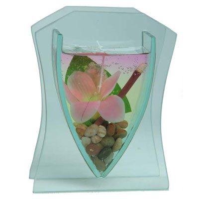 Декоративная гелевая свеча "Розовая лилия" см Изготовитель: Китай Артикул: 90254 инфо 7899d.