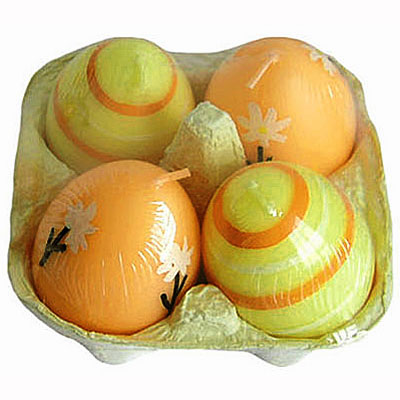Набор свечей ароматизированных "Яйца", 4 шт 13926 см Изготовитель: Китай Артикул: 13926 инфо 7930d.