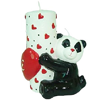 Свеча декоративная "Панда", 10 см 15622 см Изготовитель: Китай Артикул: 15622 инфо 8095d.