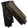 Перчатки женские "Dali Exclusive", цвет: черный, коричневый, размер 6,5 шелк Производитель: Венгрия Артикул: R83-MATESSE/BR инфо 8659d.