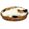 Кошка спящая в корзине C267-ca Подарки, сувениры, оригинальные решения Petz 2010 г ; Упаковка: пакет инфо 8755d.