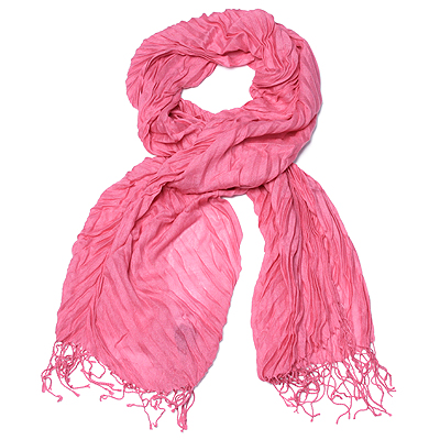 Палантин, цвет: розовый, 60 см х 185 см Палантин Венера 2010 г ; Упаковка: пакет инфо 9366d.