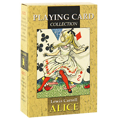 Коллекционные игральные карты "Алиса в стране чудес" картон Количество карт: 54 шт инфо 4888a.