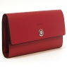 Бумажник "Protege" Коллекция "Defile", цвет: бордовый 12,5 см х 4,5 см инфо 4519e.