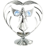 Миниатюра "Ангел и сердце", цвет: серебристый, 14 см см Артикул: U0107-002-CBL Производитель: Китай инфо 5445a.