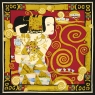 Платок "Вариант к ожиданию" (Gustav Klimt), 90 см х 90 см см Артикул: 91013 Страна: Италия инфо 6251a.